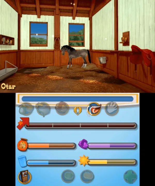 Backdrop artwork for My Riding Stables 3D: Jumping for the Team