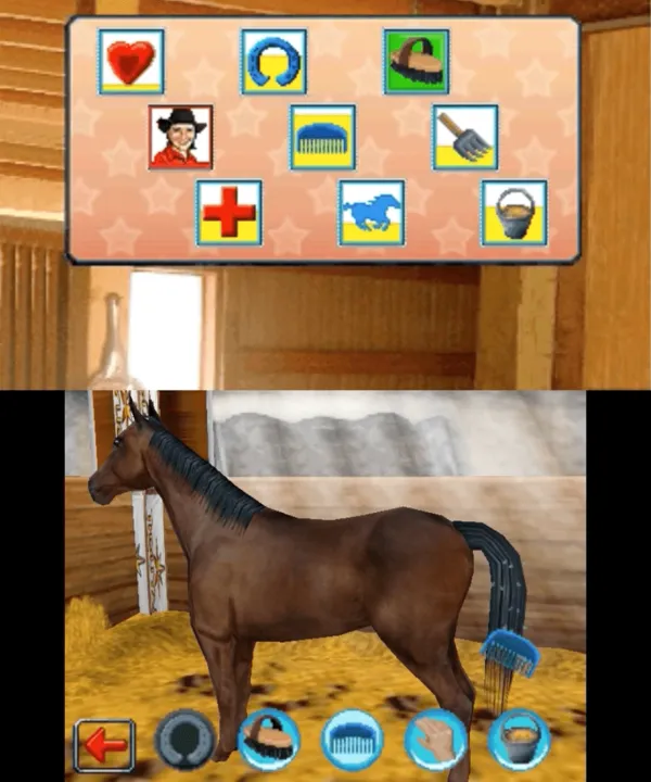 Backdrop artwork for My Western Horse 3D
