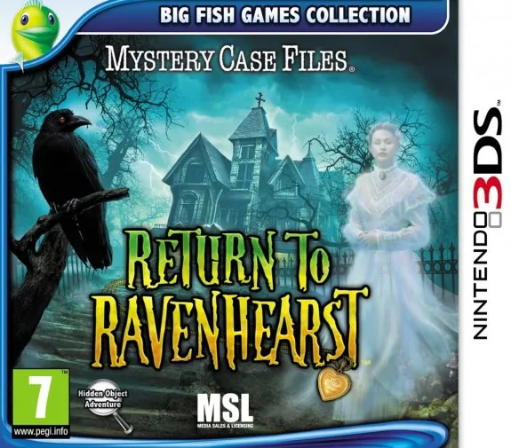 Mystery Case Files: Return to Ravenhearst cover art for Nintendo 3DS