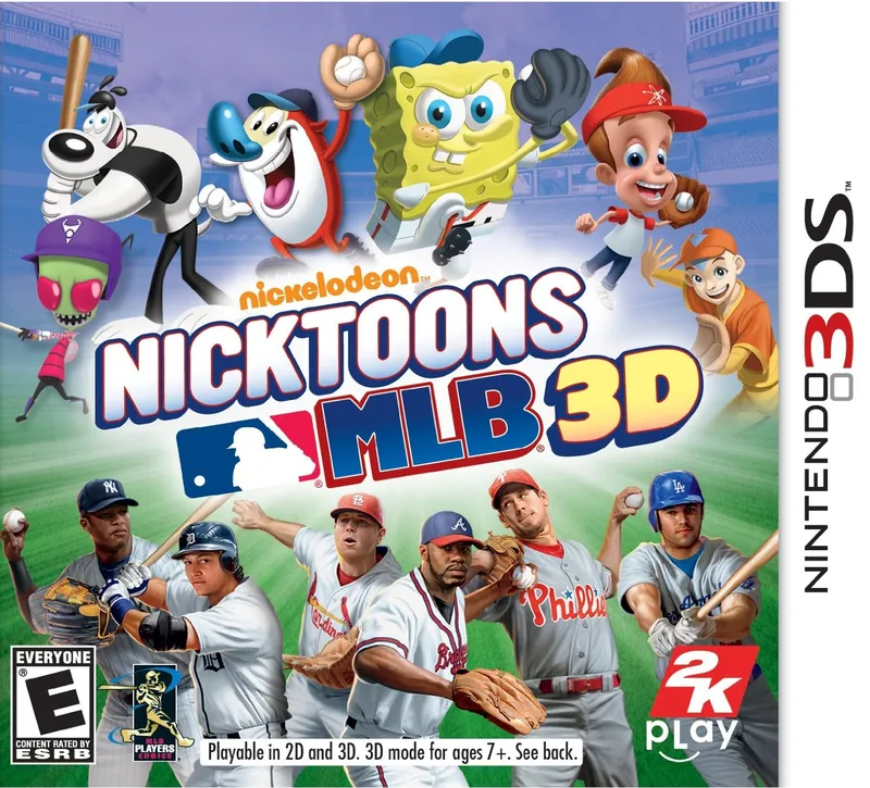 Nicktoons MLB 3D box art