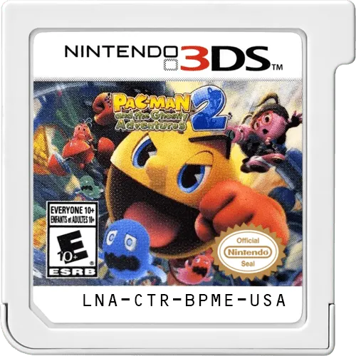 Pac-Man and the Ghostly Adventures 2 cart