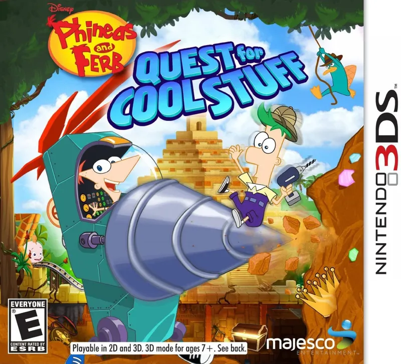 Backdrop artwork for Phineas and Ferb: Quest for Cool Stuff