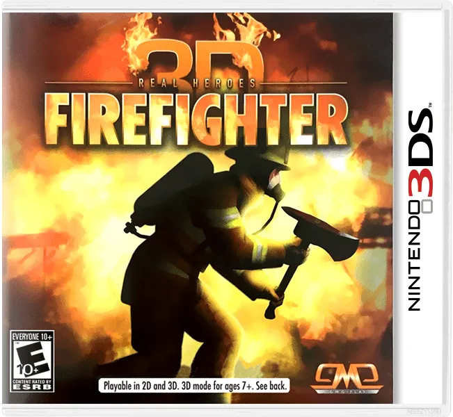 Real Heroes: Firefighter 3D box art