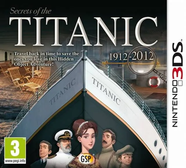 Secrets of the Titanic box art