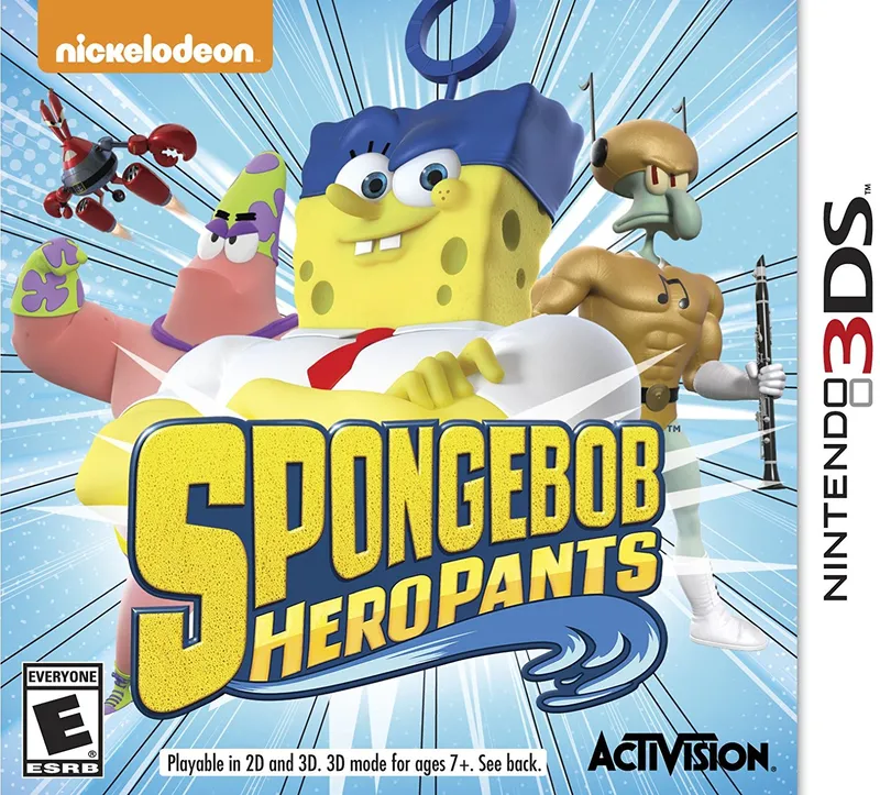 SpongeBob HeroPants box art