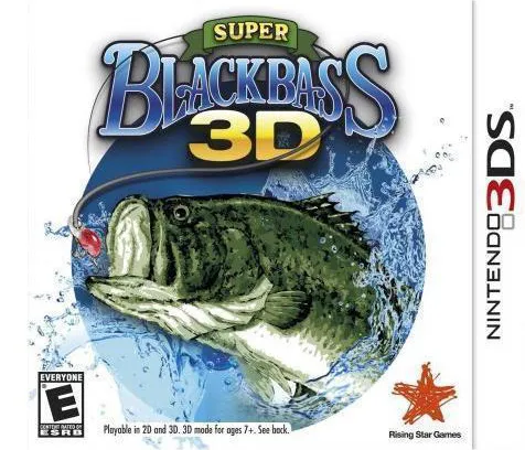 Super Black Bass 3D box art