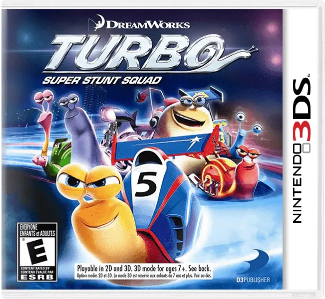 Turbo: Super Stunt Squad box art