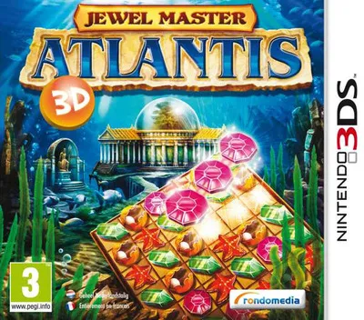Jewel Master: Atlantis 3D box art