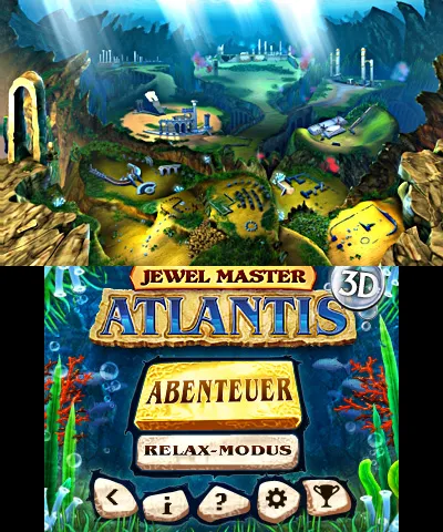 Jewel Master: Atlantis 3D screenshot