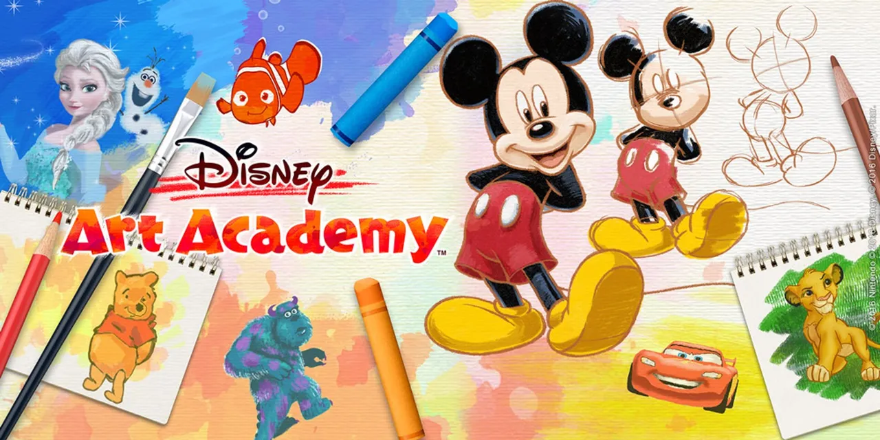 Backdrop artwork for Disney Art Academy