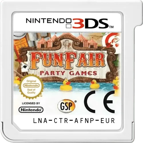 Funfair Party Games cart