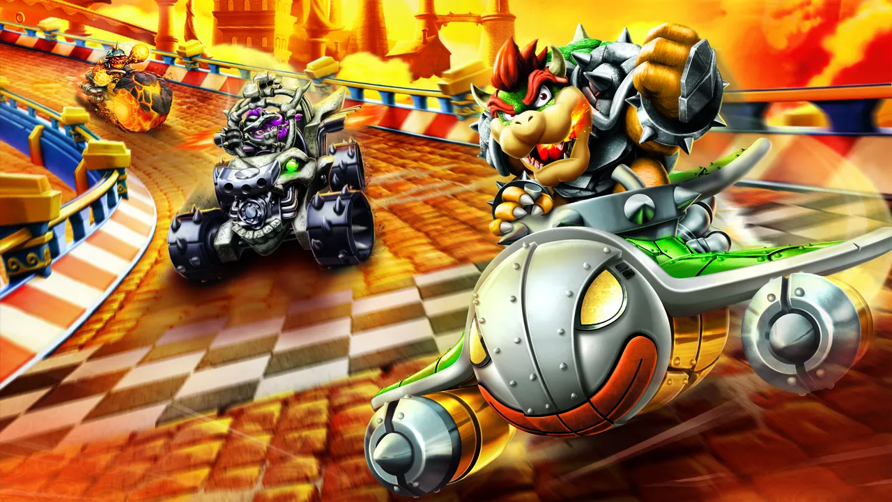 Backdrop artwork for Skylanders SuperChargers Racing