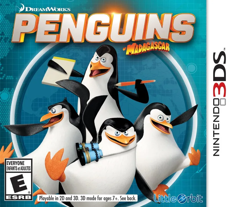 Penguins of Madagascar box art
