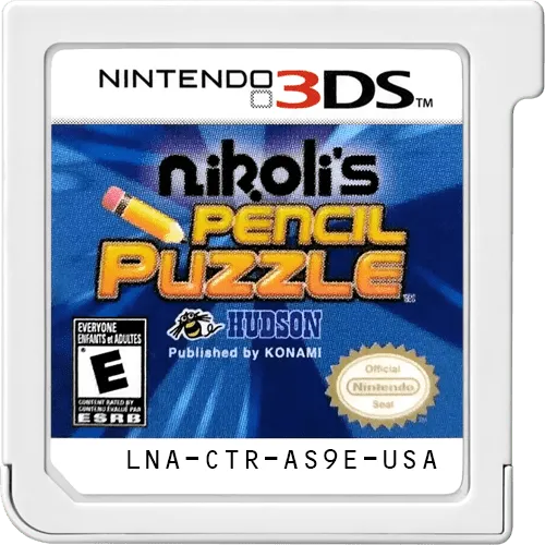 Nikoli's Pencil Puzzle cart