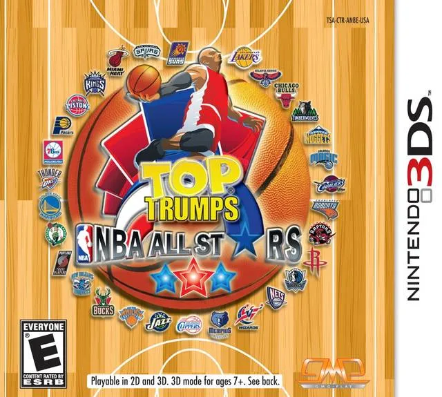 Top Trumps NBA All Stars box art