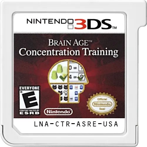 Brain Age: Concentration Training cart