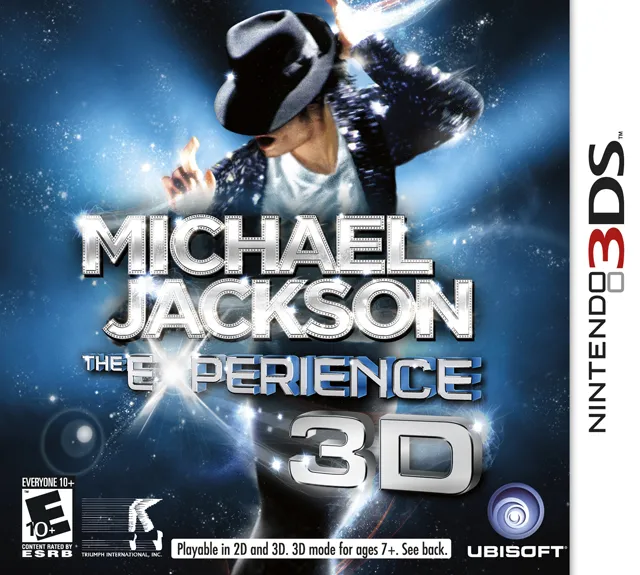 Michael Jackson: The Experience 3D box art