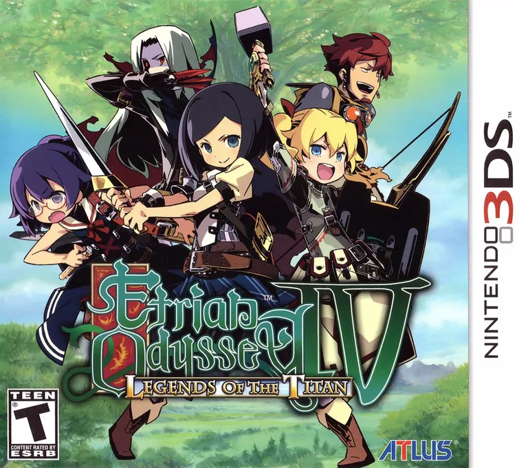 Etrian Odyssey IV: Legends of the Titan box art