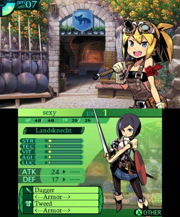 Backdrop artwork for Etrian Odyssey IV: Legends of the Titan