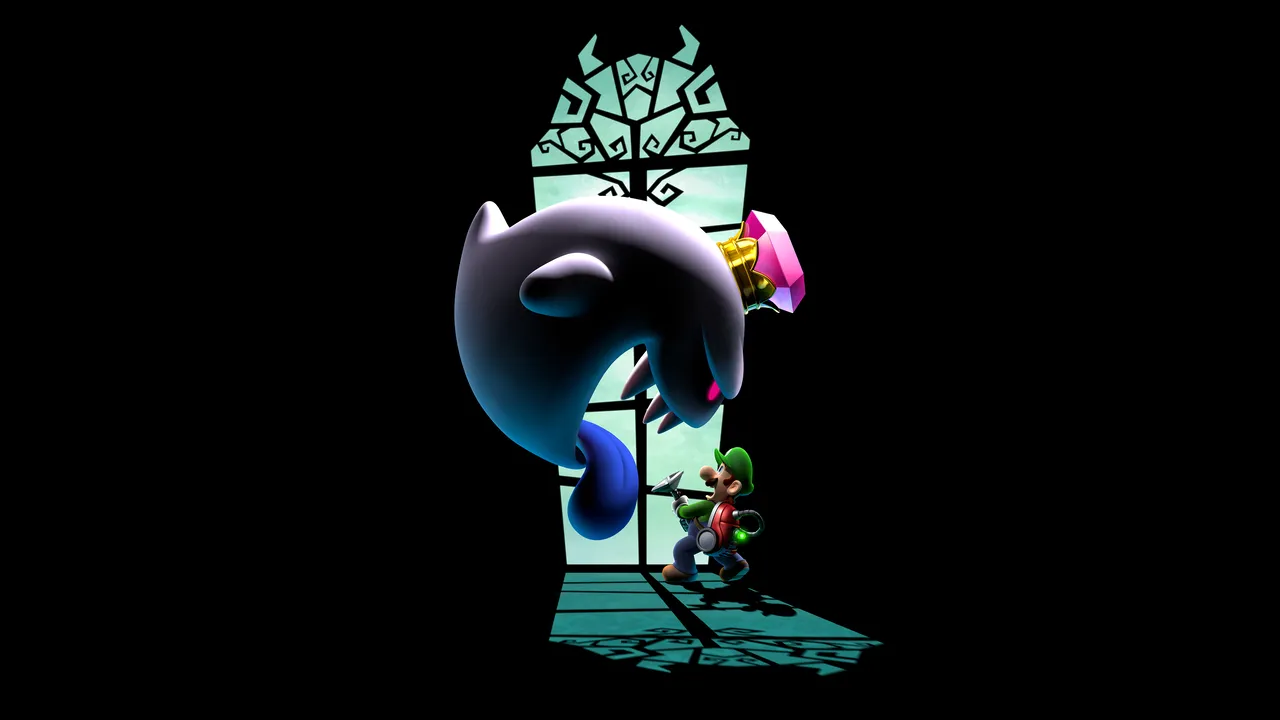 Backdrop artwork for Luigi's Mansion: Dark Moon