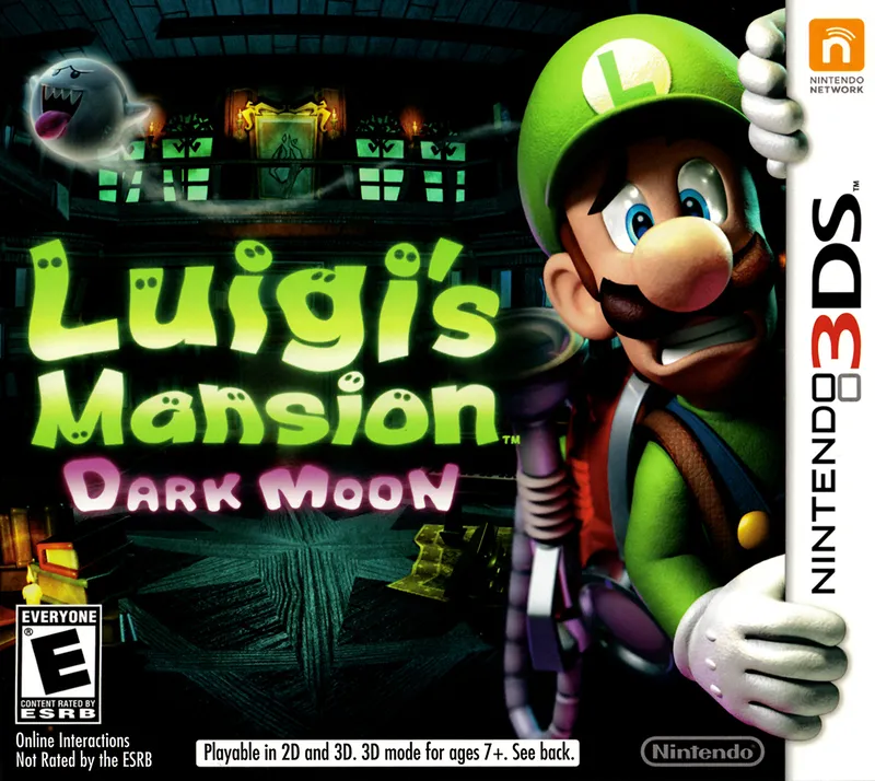 Luigi's Mansion: Dark Moon box art