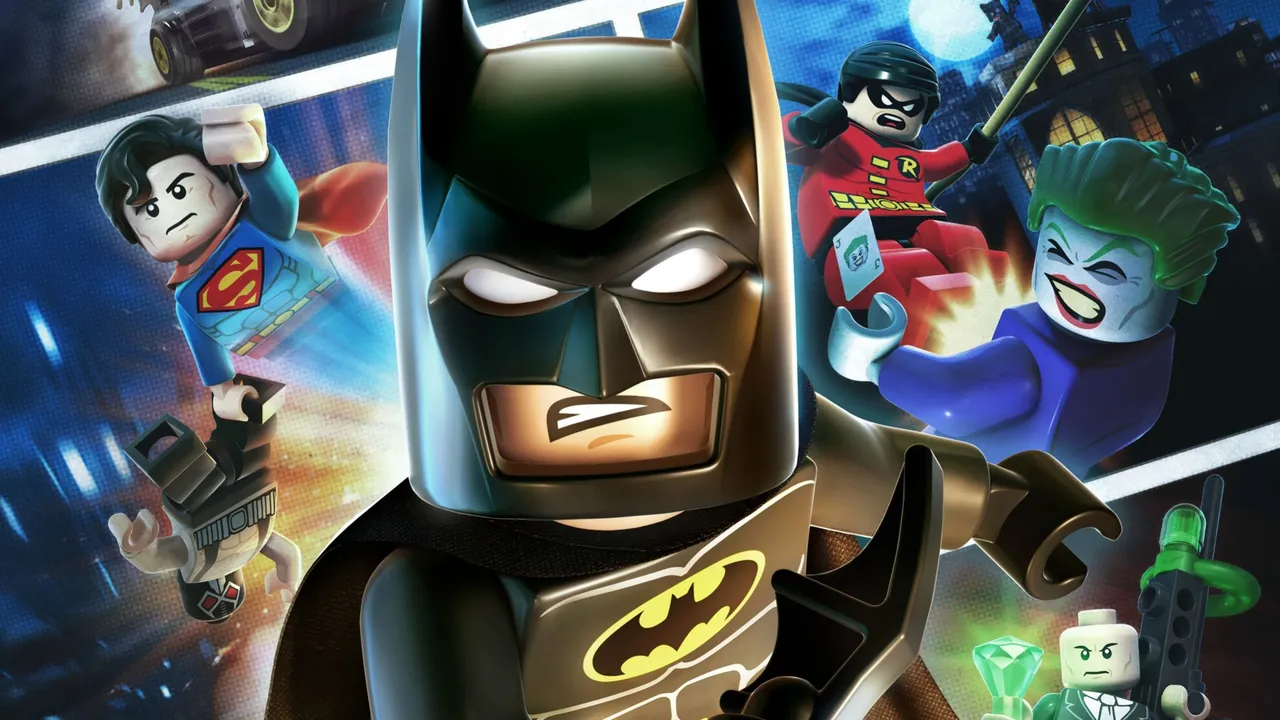Backdrop artwork for LEGO Batman 2: DC Super Heroes