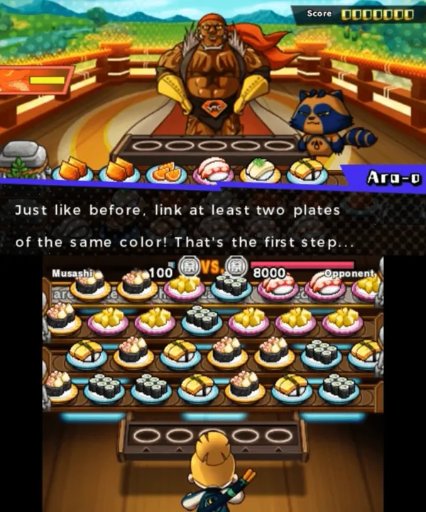 Sushi Striker: The Way of Sushido screenshot