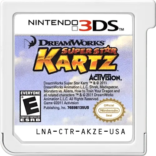 DreamWorks Super Star Kartz cart