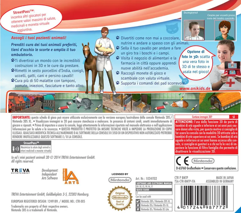Me & My Furry Patients 3D box back