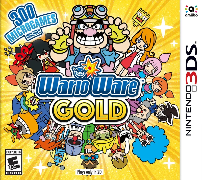 WarioWare Gold box art