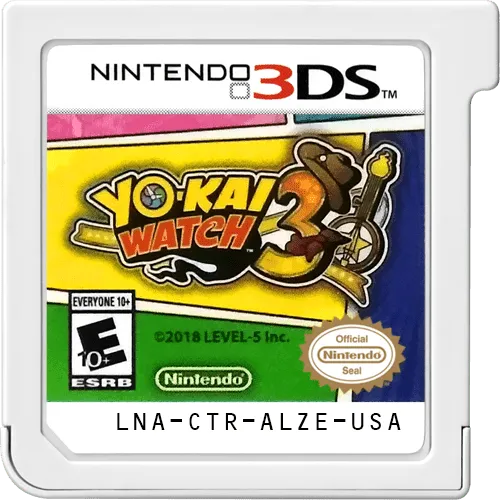 Yo-kai Watch 3 cart