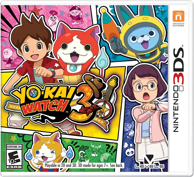 Yo-kai Watch 3 box art