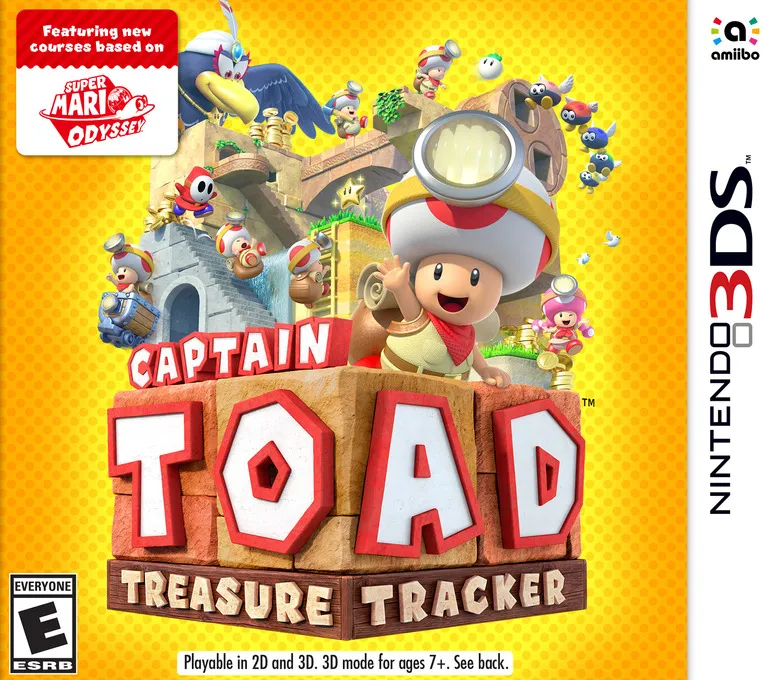 Captain Toad: Treasure Tracker box art