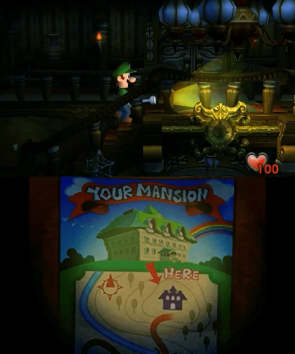 Luigi's Mansion screenshot