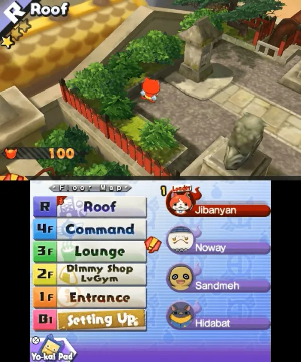 Yo-kai Watch Blasters: Red Cat Corps screenshot