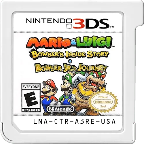 Mario & Luigi: Bowser's Inside Story + Bowser Jr's Journey cart