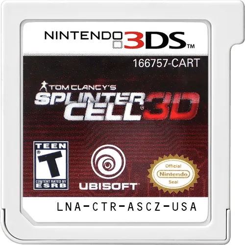 Tom Clancy's Splinter Cell 3D cart