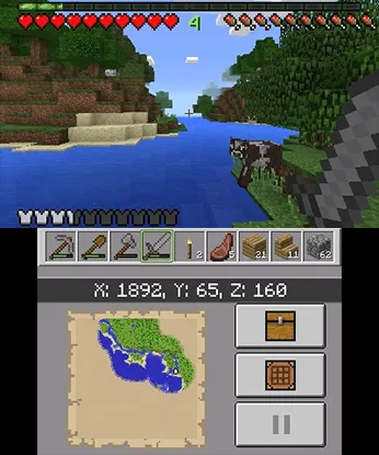 Minecraft: New Nintendo 3DS Edition screenshot