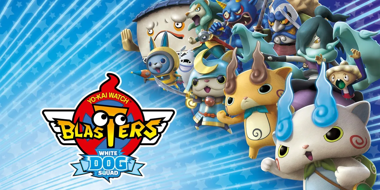 Backdrop artwork for Yo-Kai Watch Blasters: White Dog Squad