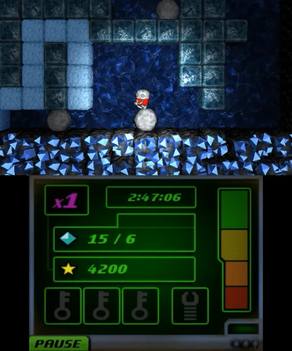 Boulder Dash-XL 3D screenshot