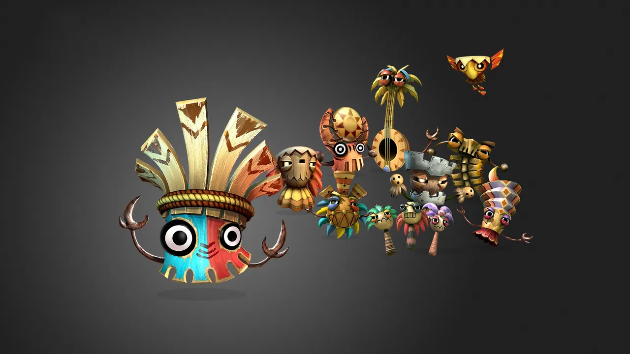 Backdrop artwork for Donkey Kong Country Returns 3D