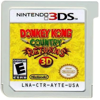 Donkey Kong Country Returns 3D cart