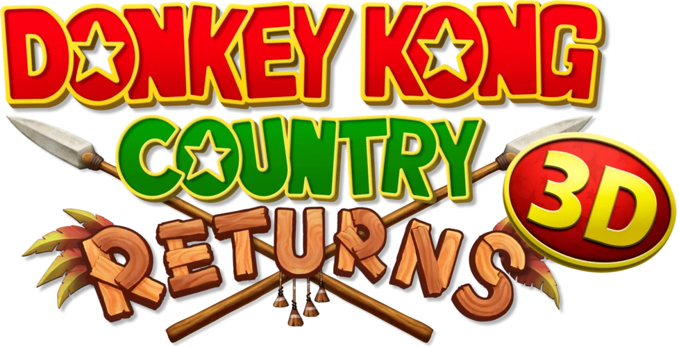 Donkey Kong Country Returns 3D logo