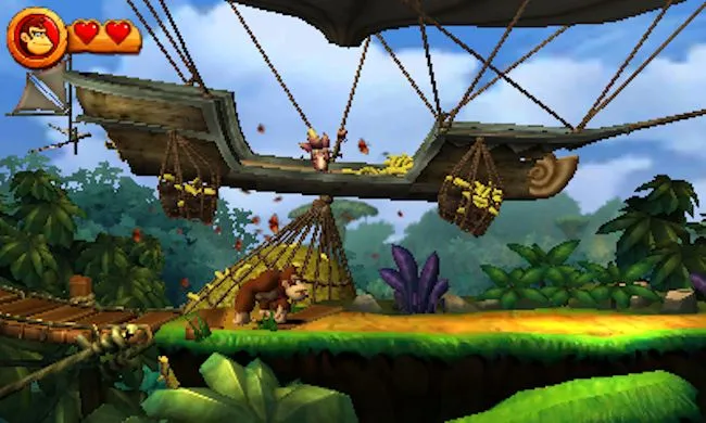 Donkey Kong Country Returns 3D screenshot