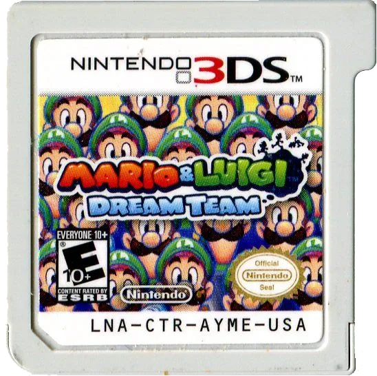 Mario & Luigi: Dream Team cart