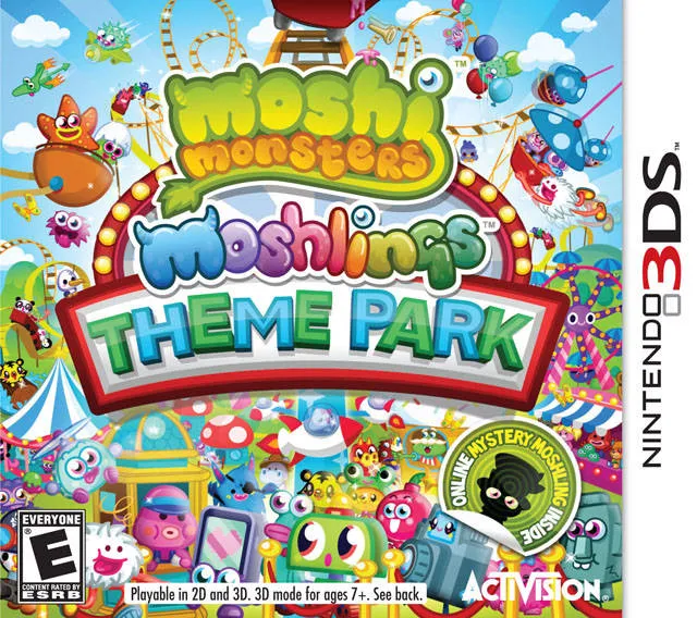 Moshi Monsters: Moshlings Theme Park box art
