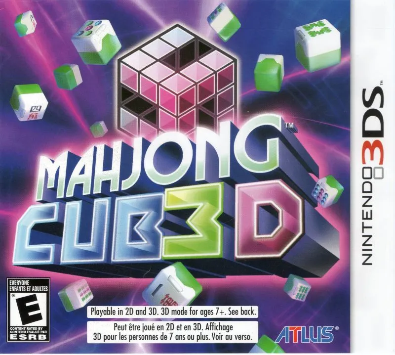 Mahjong Cub3D box art