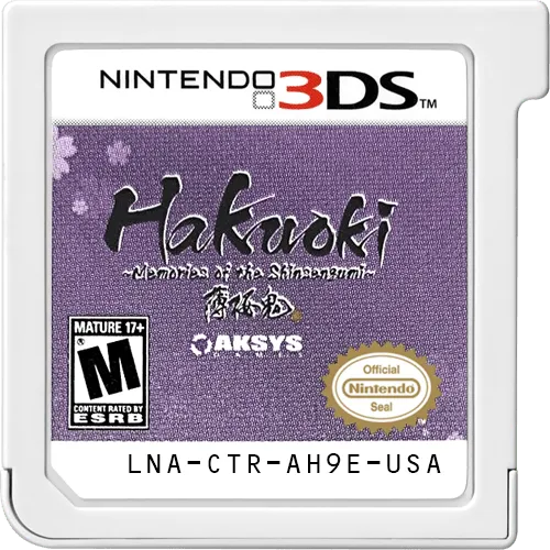 Hakuoki: Memories of the Shinsengumi cart