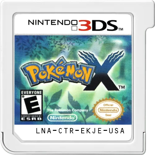 Pokemon X cart
