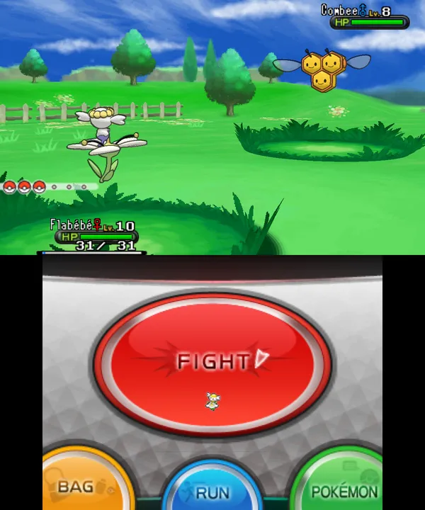 Pokemon X screenshot